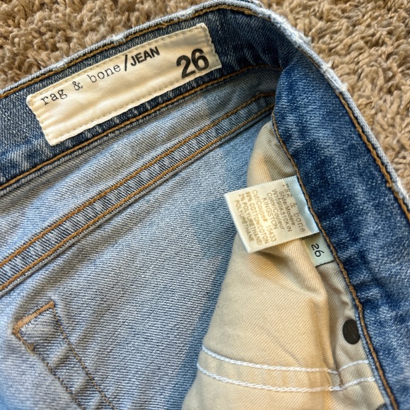 Rag & Bone Light Blue Skinny Jeans - Picture 3 of 7